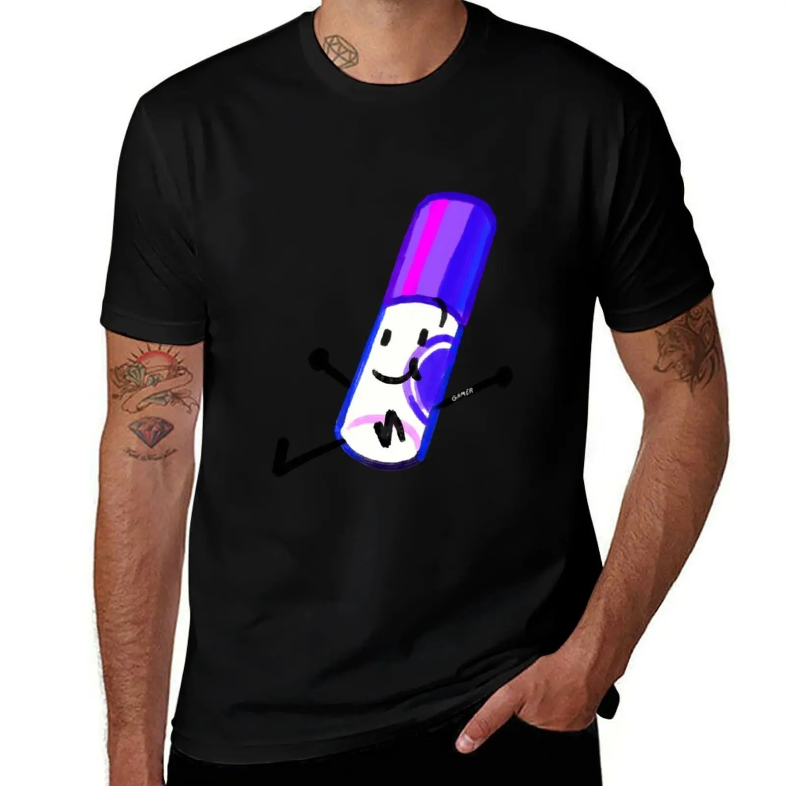 Marker BFDI T-Shirt Work Utility Casual Tee Shirt