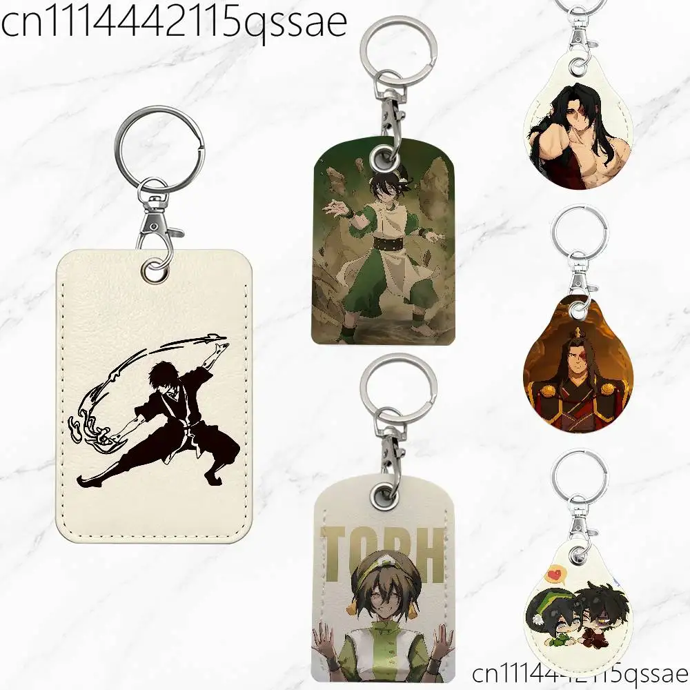 Z-zuko x toph beifong Magnetic keychain case For Apple Airtags, also suitable for Pandora Tag dog tracker/locator devices