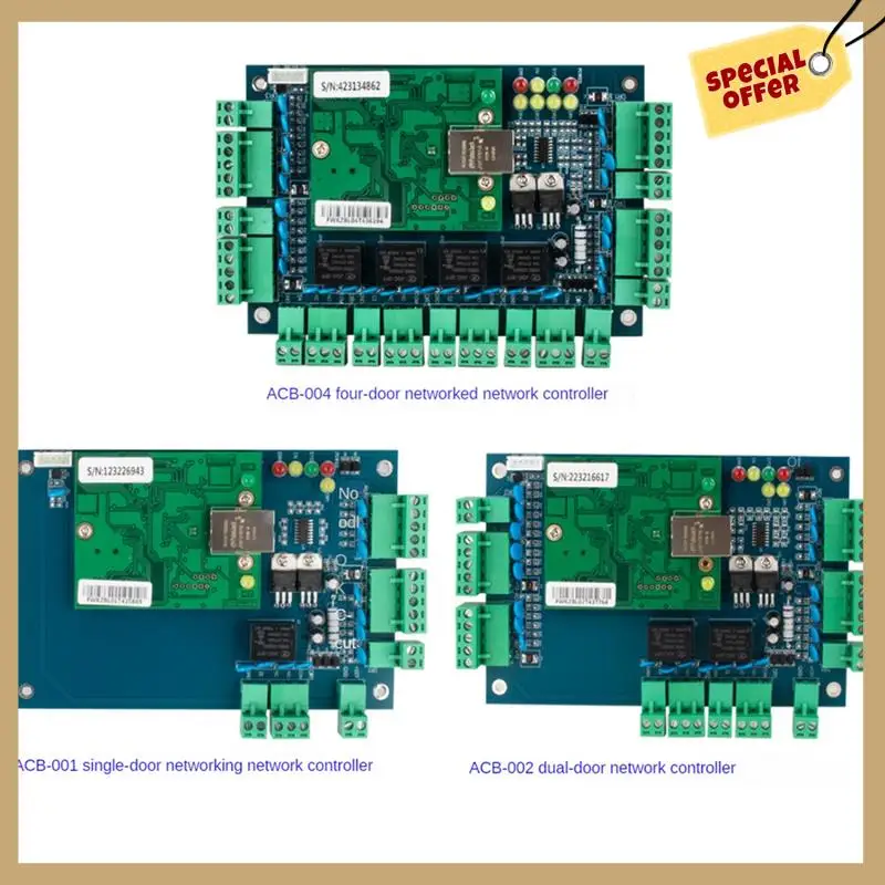 ACB-001 Сеть TCP/IP Wiegand 26, панель управления доступом для входа, панель управления для 1 двери, простая в использовании