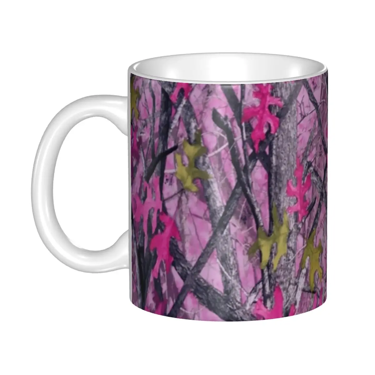 Customized Real Tree Hunting Camo Camouflage Military Coffee Mugs DIY Ceramic Tea Milk Cups