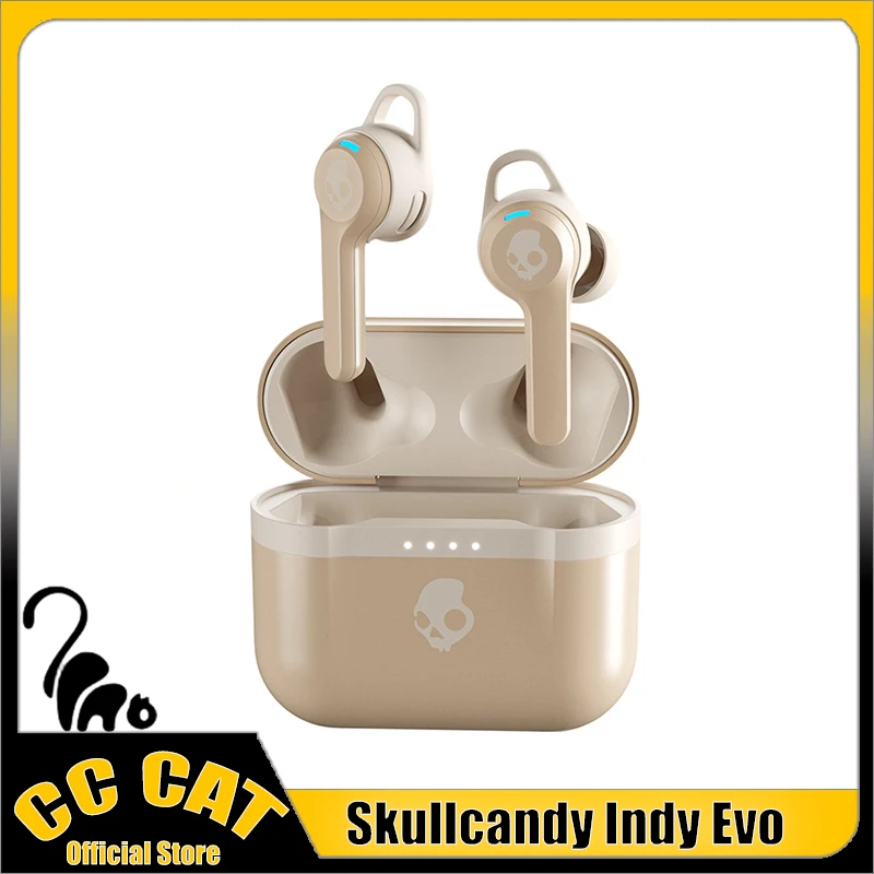 

Skullcandy Indy Evo Earphone Wireless Bluetooth Earphones TWS Earbuds Cute Hifi Low Latency Hanging ear Earphones Game Earphones