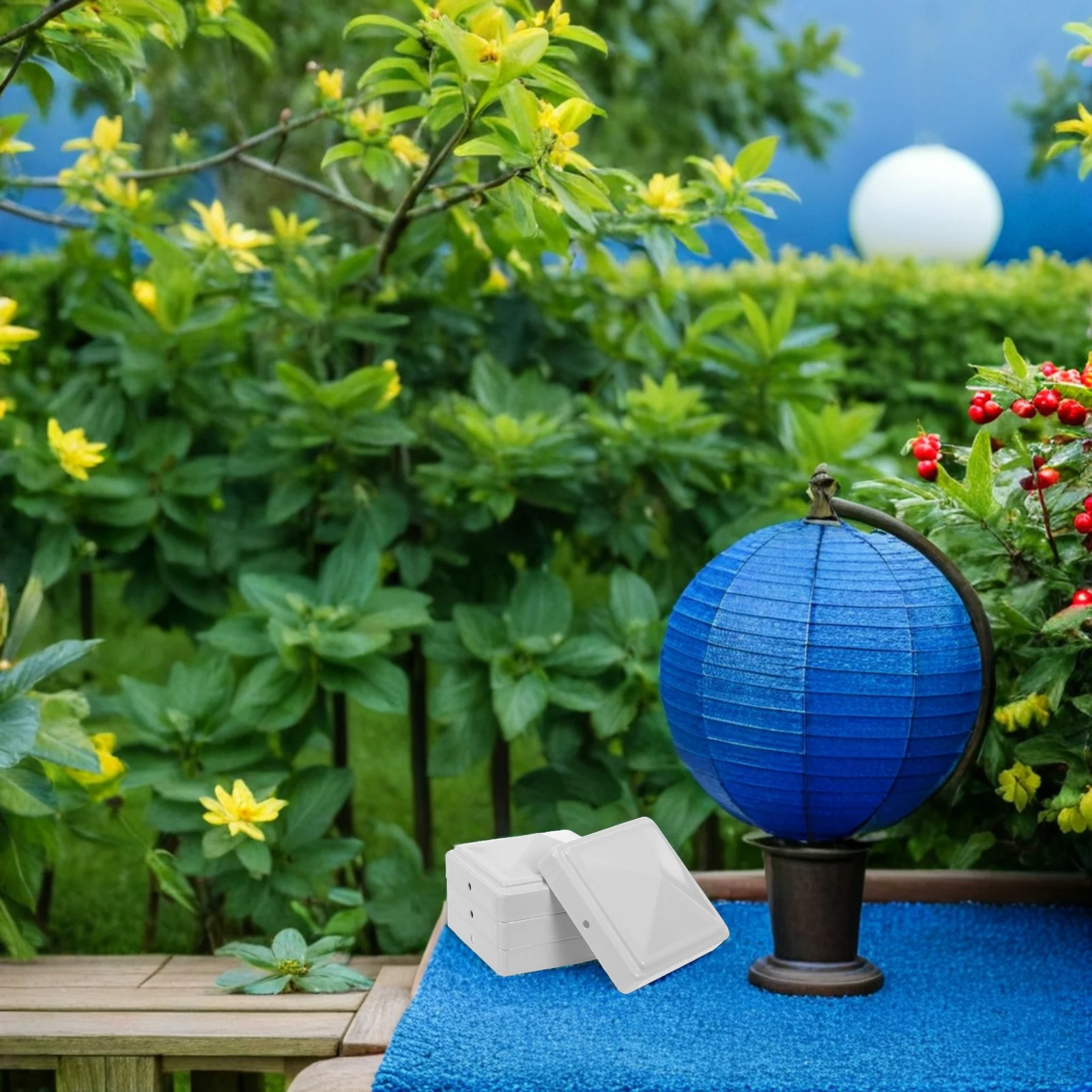 4 قطعة قبعات عمود السياج وأشار مربع الحديد مانعة لتسرب الماء بوابة الزخرفية آخر تركيبات سياج درابزين نهاية يغطي يناسب أنابيب 80 مللي متر