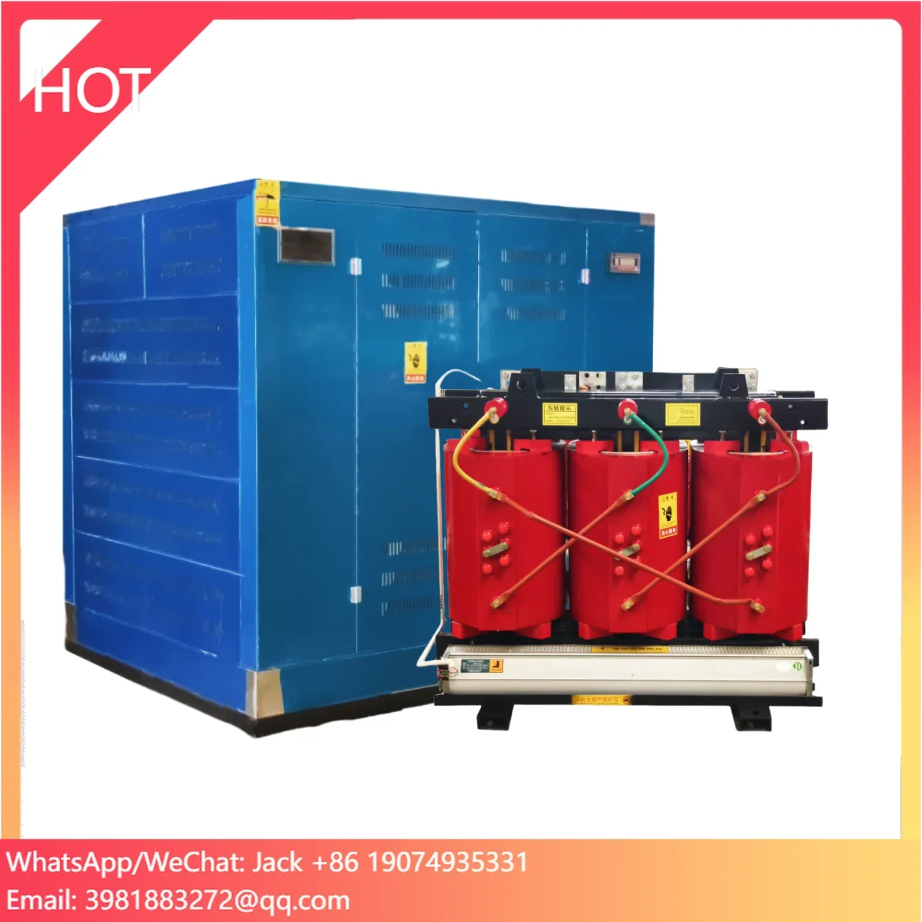 

Dry Type Power Transformer 60hz 50hz Explosion-proof With Input Voltages From 10kv To 35kv Output Voltages From 400v