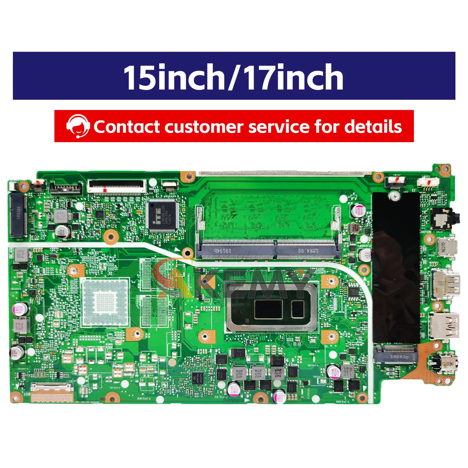 X512FA Laptop Motherboard For ASUS VivoBook X512FB X512FJG X512FJ X512F X512FLC X512FL X512FF V5000F Mainboard 10th Gen I3 i5 i7