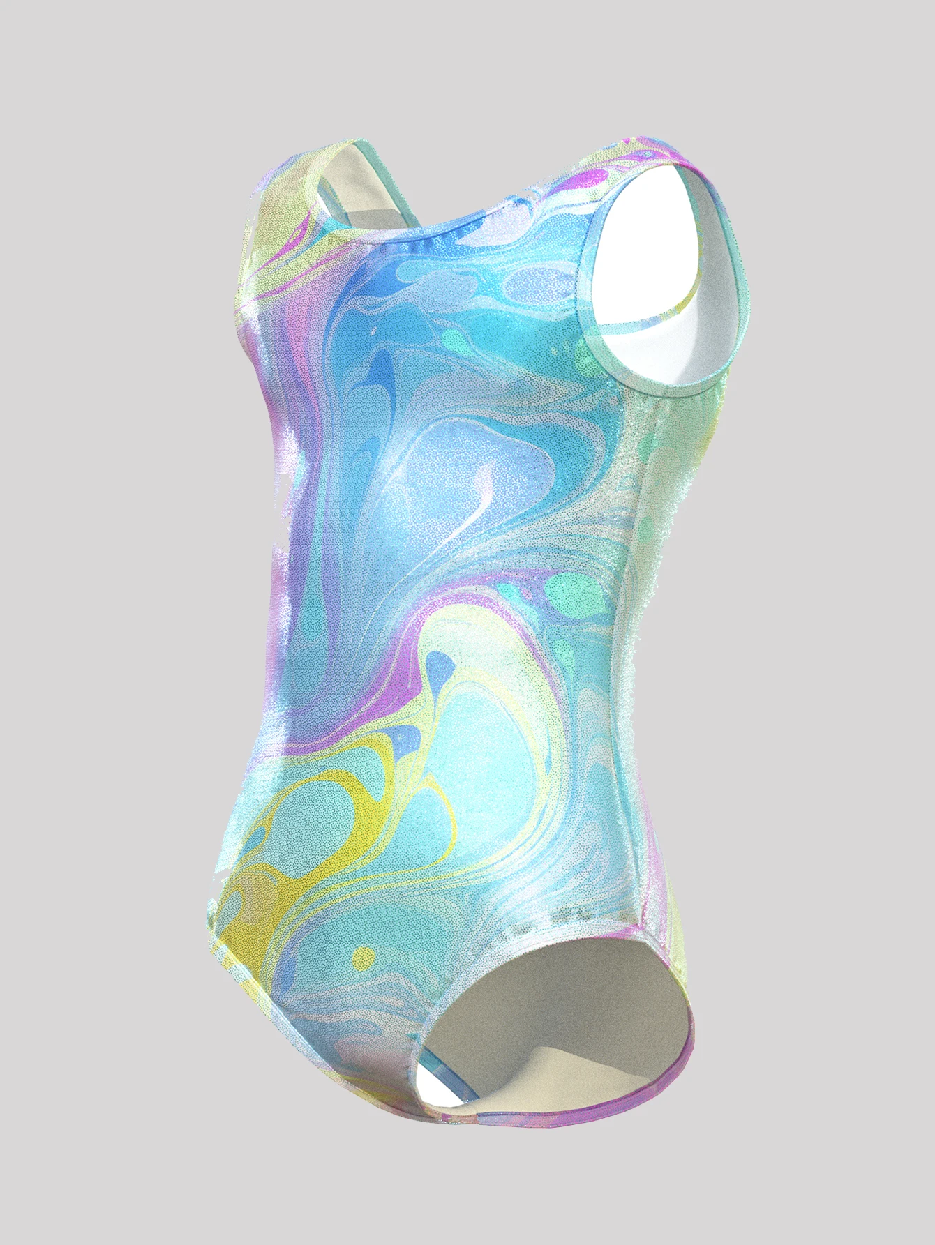 Leotards for Girls Gymnastics Ballet Todder Colorful patterns SleevelessTank Leotard Kids Dancewear Activewear Random color sche