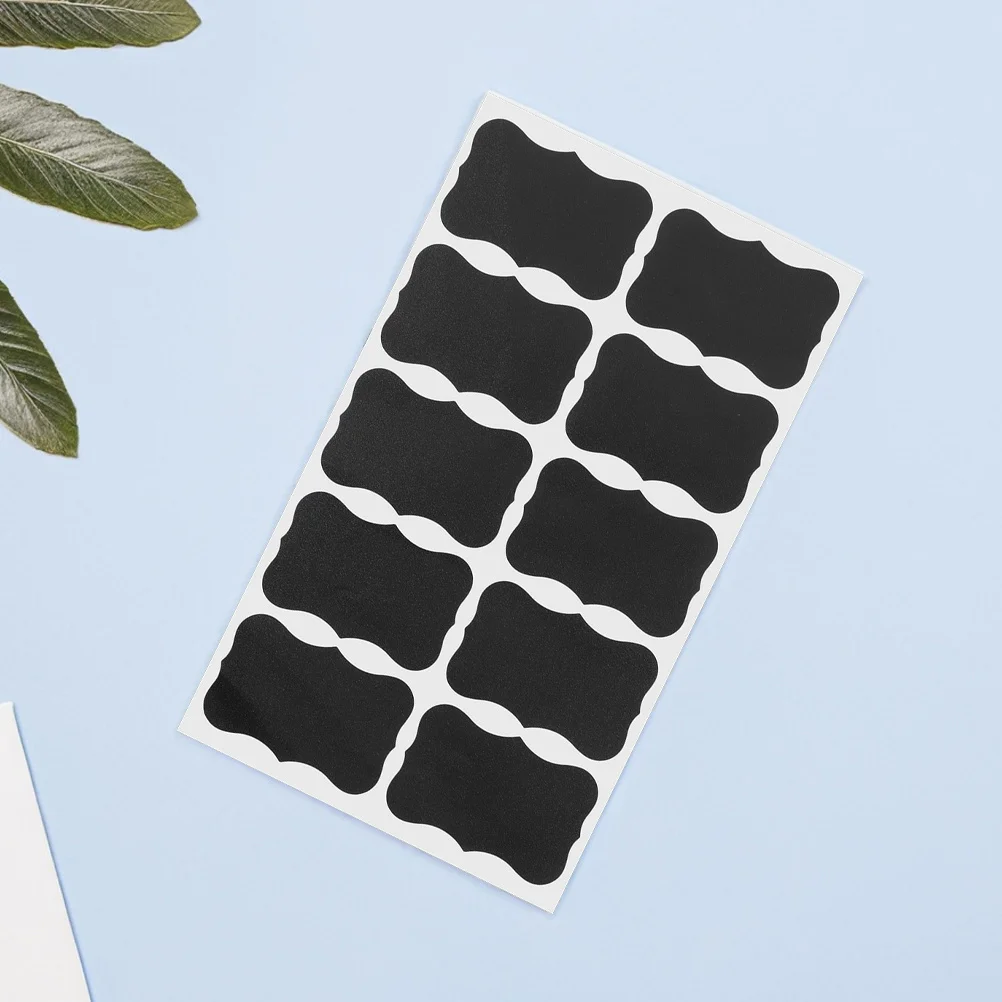 

200Pcs Reusable Chalkboard Labels Writable Stickers for Kitchen Jars Bottles Pantry Party Wedding Chalk Labels for Containers