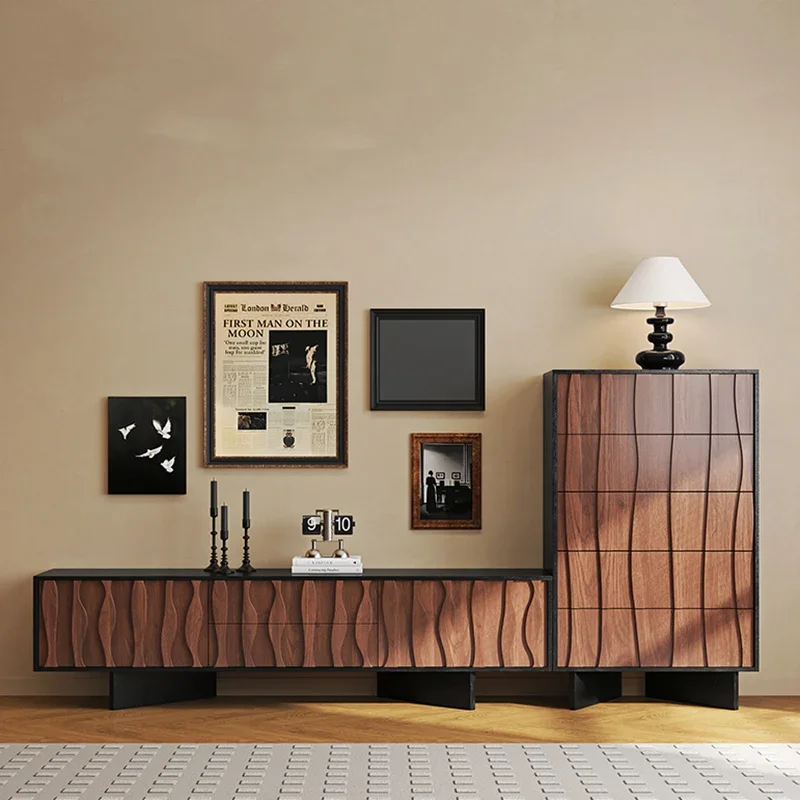 

Mid Century Rustic Tv Stands With Storage Vintage Elegant Wabi Sabi Tv Stands Chic American Mueble Salón Tv Furniture For Home