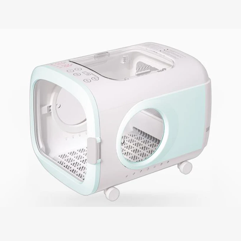 Cat grooming tools pet hair dryer dog hot air circulation deyers machine portable automatic blow dryer  grooming dryer pet box