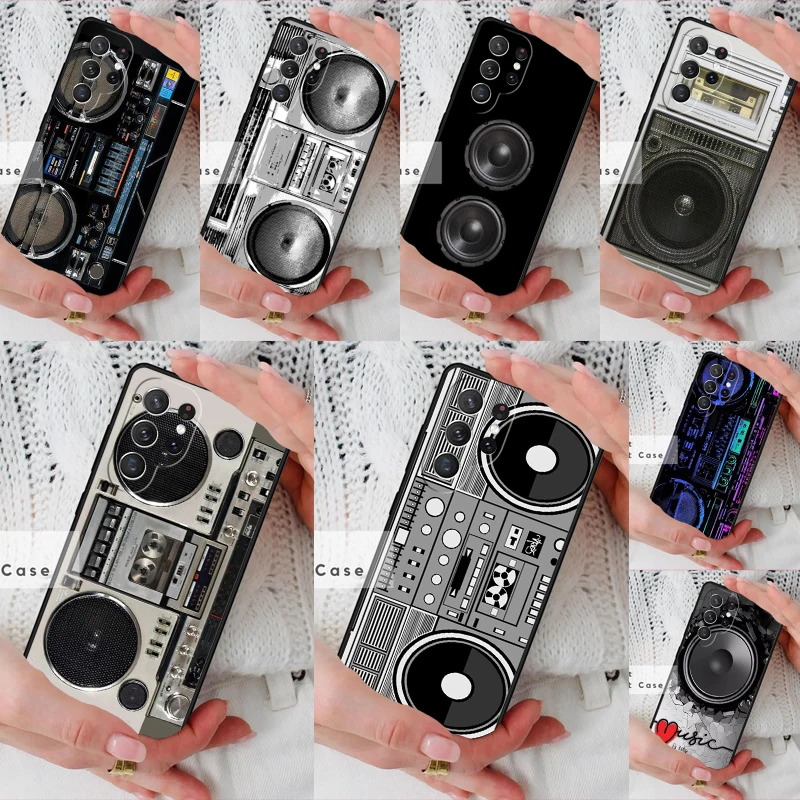 Boom box Phone Cover Case for Samsung Galaxy S26 Ultra S20 FE Note 10 S24 S23 S21 S25 Plus S22