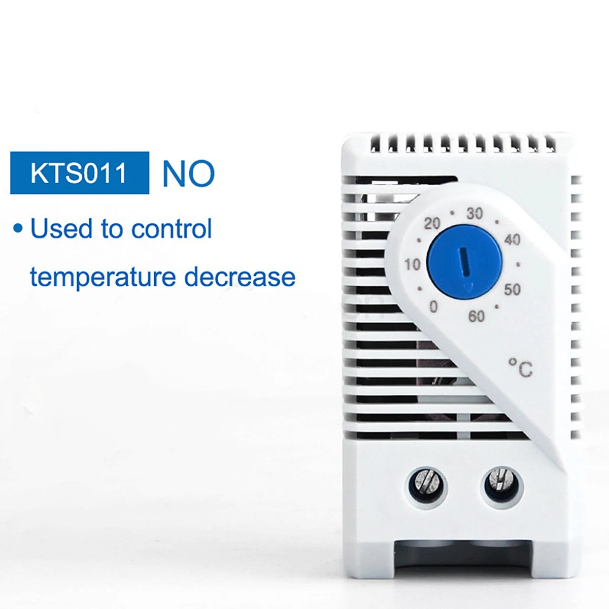 Régulateur de température mécanique compact, mini thermostat d'armoire, KTO011