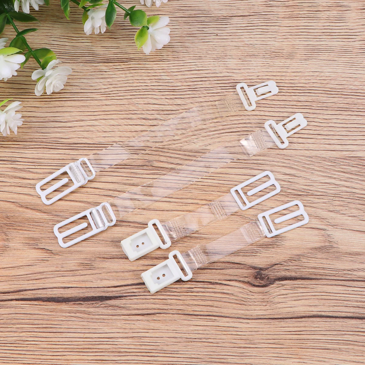 

6pcs Anti-Slip Shoulder Strap Clips Adjustable Non-Slip Belts For Women Double-Shoulder Bra Straps Support Perfect For Summer