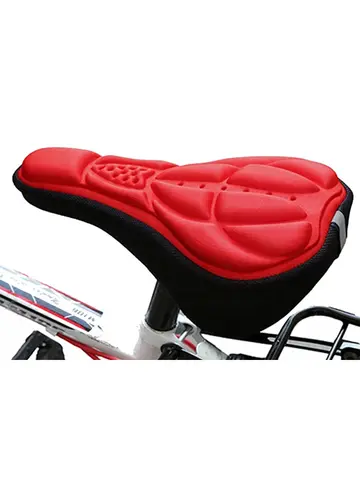 2025 Bicycle Saddle 3D Soft Cycling Seat Cover MTB Mountain Bike Thickene Sponge Pad Outdoor Breathable Cushion Bike Accessories
