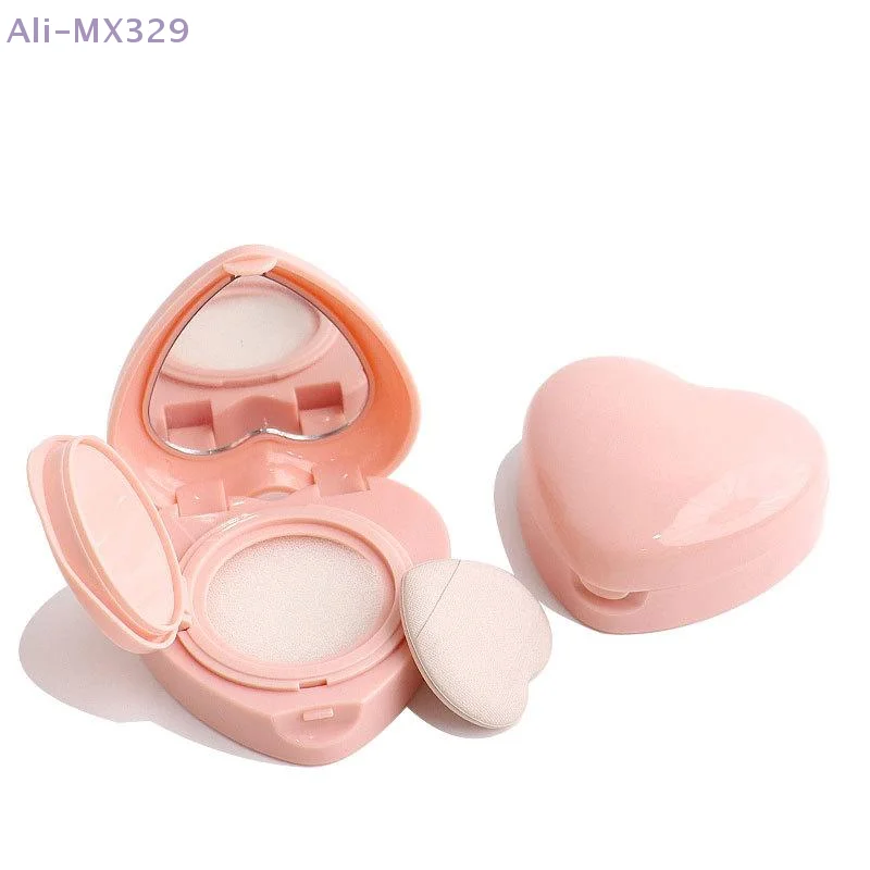 {MX329} 5g Refillable Mini Air Cushion Case Empty Makeup Puff Box Travel Portable DIY Cosmetic Container For BB Cream Foundation
