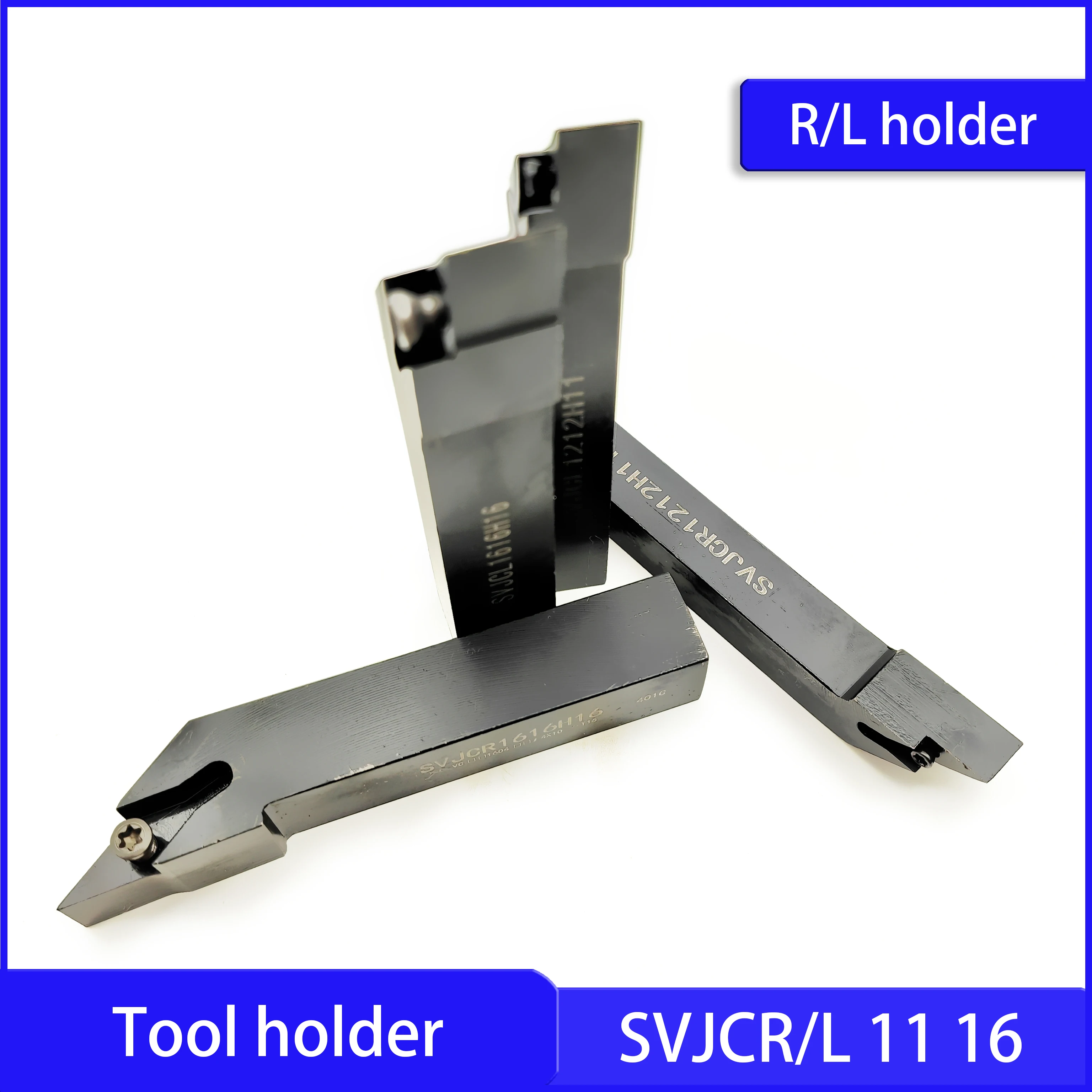 Imagem -03 - Suporte de Ferramenta Cnc Svjcr Svjcl11 para Vcmt1103 Vcgt1103 Ferramenta Svjcr16 Svjcl Usa Vcmt1604 Vcgt1604 Vcgw1604 Ferramenta de Torneamento Svjbr