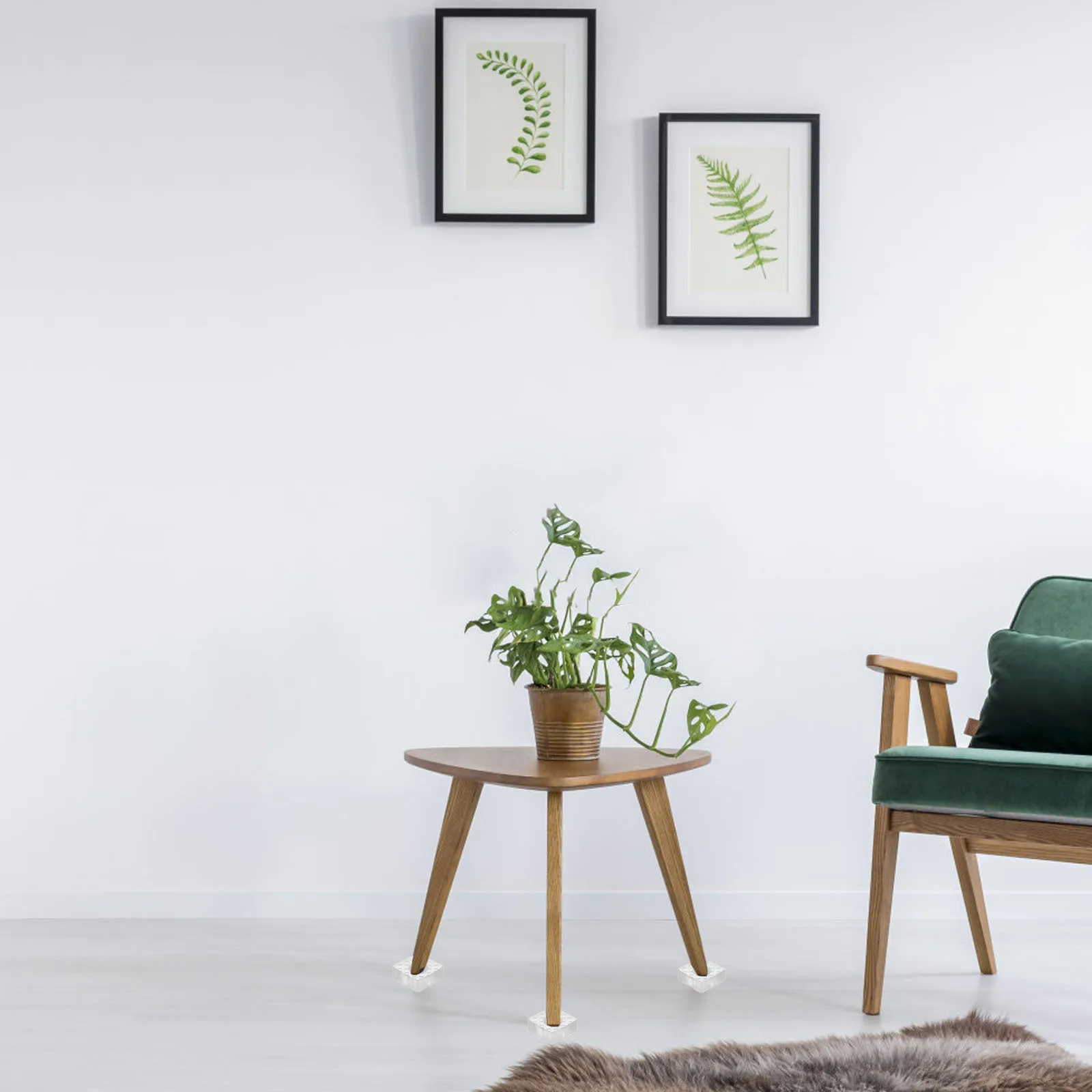 

10Pcs Clear Non Slip Rubber Feet Pads Soft Silicone Furniture Leg Protectors Transparent Adhesive Bumper Pads for Chairs