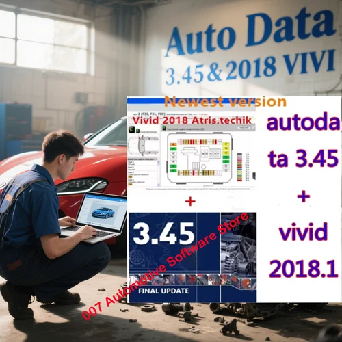 2025 último software para automóvil 3.45AutoData + datos de taller vívidos Atris-Stakis Technik 2018.01V Enlace español polaco en varios idiomas