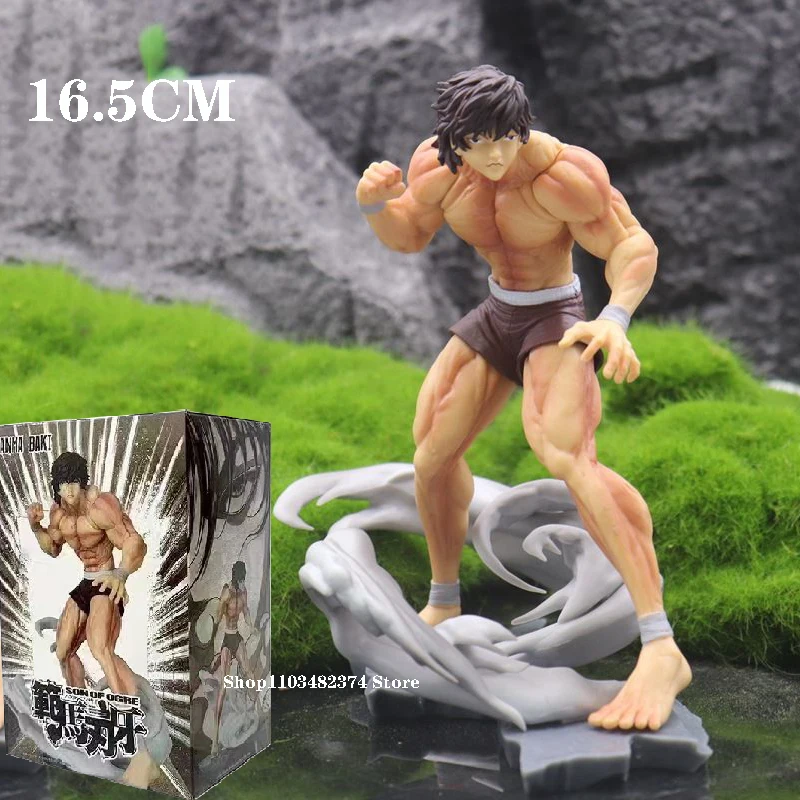 

16.5cm Anime Grappler Baki Action Figures Model GK Baki Figure Fighting Dolls Decoration PVC Collection Toys for Birthday Gifts