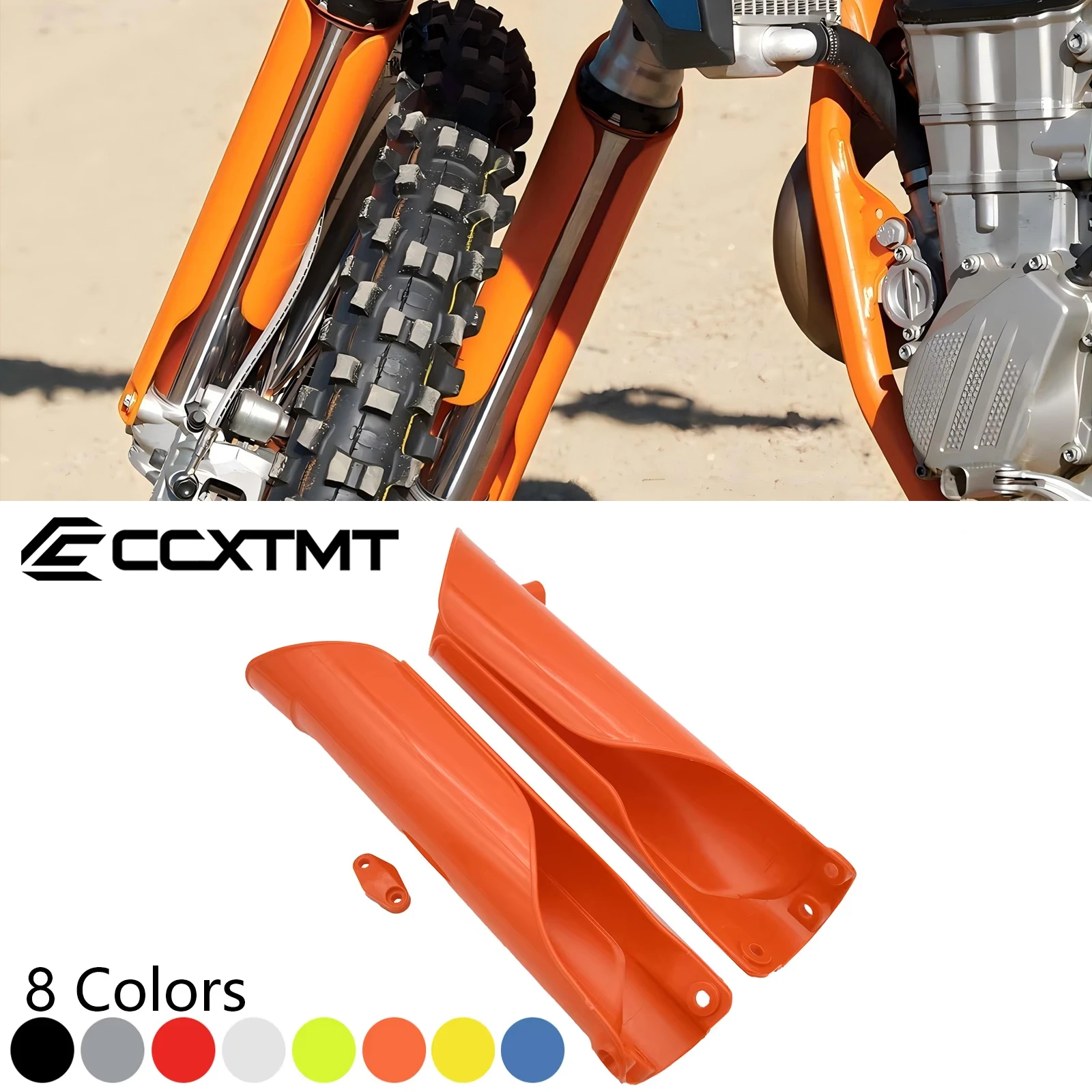Para gasgas ex ec mc motocross garfo dianteiro protetor cobre garfo guardas para ktm exc excf sx sxf xc xcf xcw xcfw 125-500 2015-2023