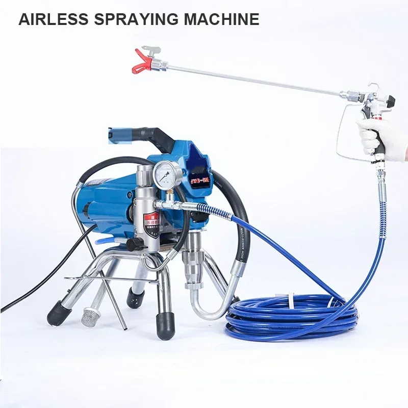 

Excellent Best Seller First 598 High Pressure Airless Latex Paint Spraying Machine Latex Paint Spraying Machine Household Wall P