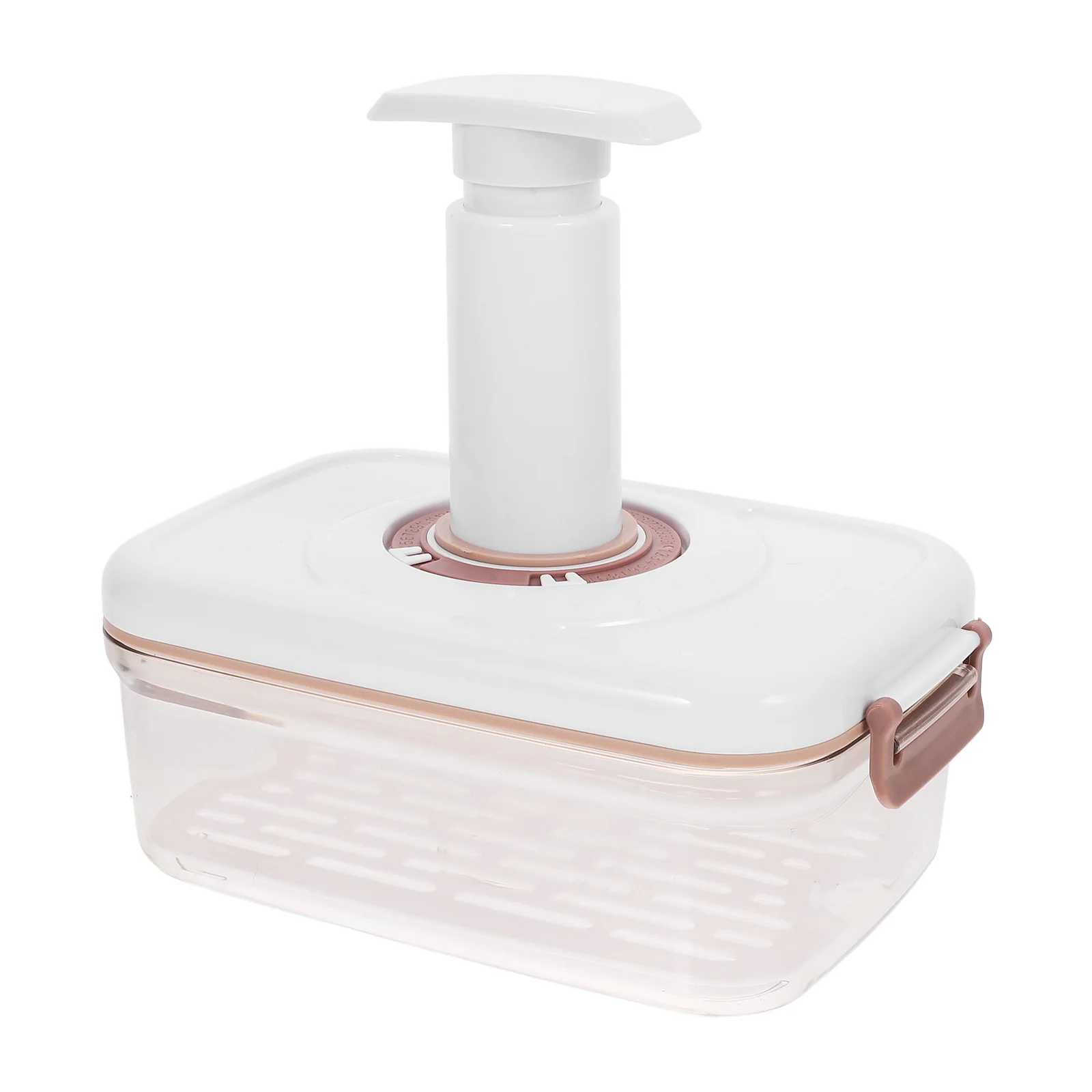 

1Set Food Storage Box Airtight Vacuum Sealer Container Fresh Keeping Box for Kitchen Refrigerator Fruit Meals Lunch Storage