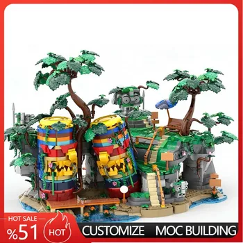 3972 PCS City Street Ancient Ruins MOC Customize Modular Building Block Design Educational Brick Simple DIY Toy Birthday Gift