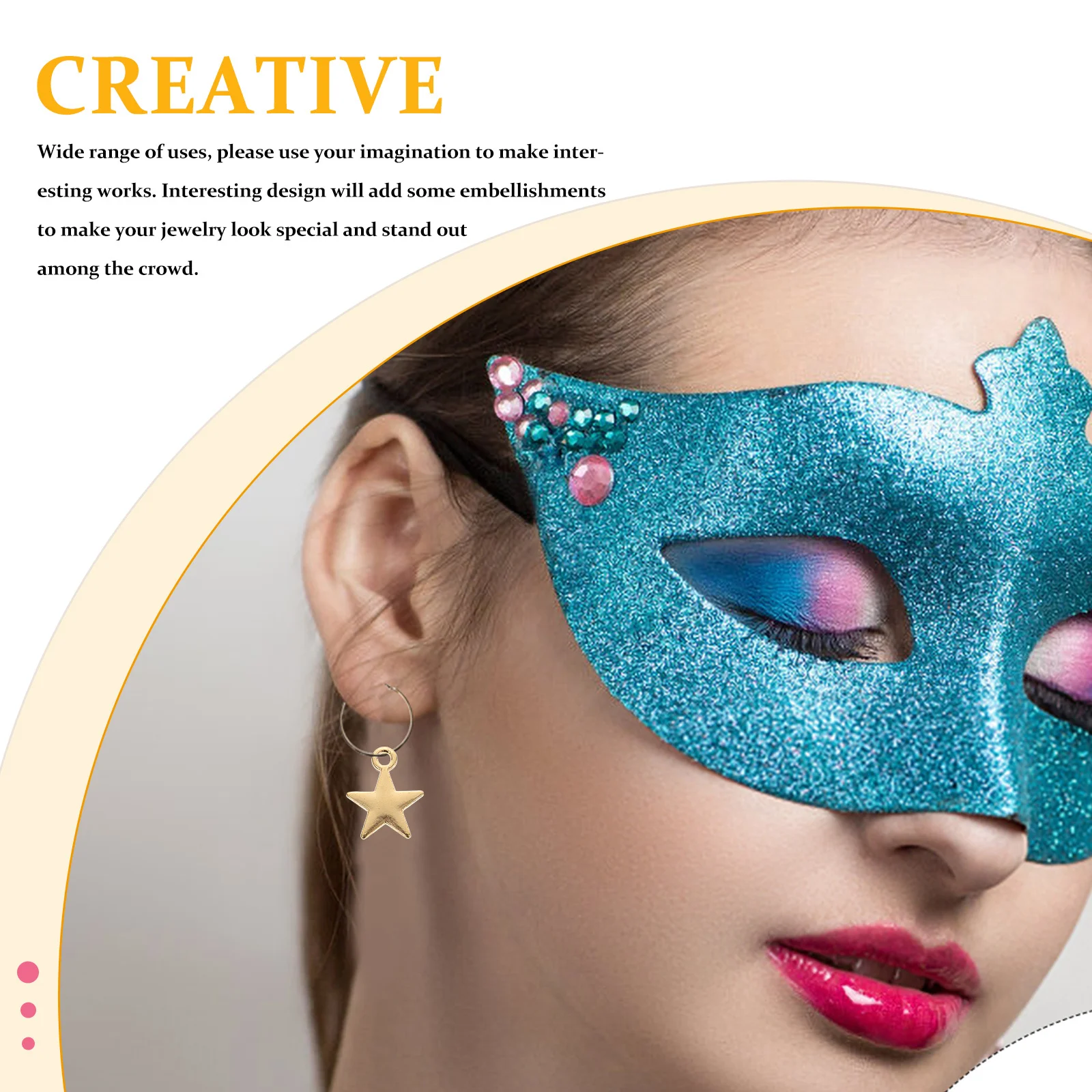 

30Pcs Alloy Five-Pointed Star Pendants DIY Jewelry Making Charms for Earrings Keychains Handcrafted Accessories Noble Design