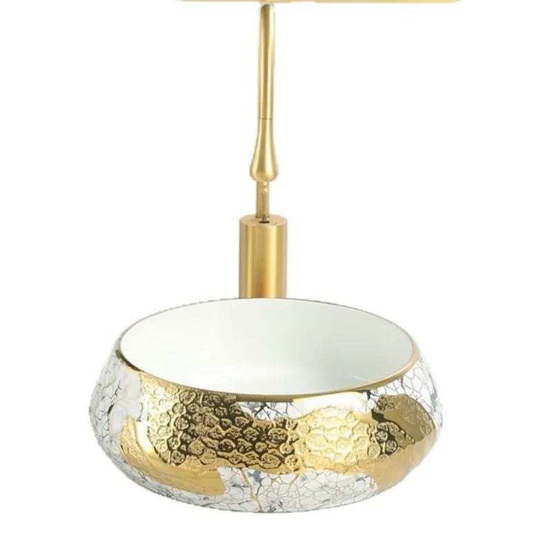 Gold Ceramic Table … - image