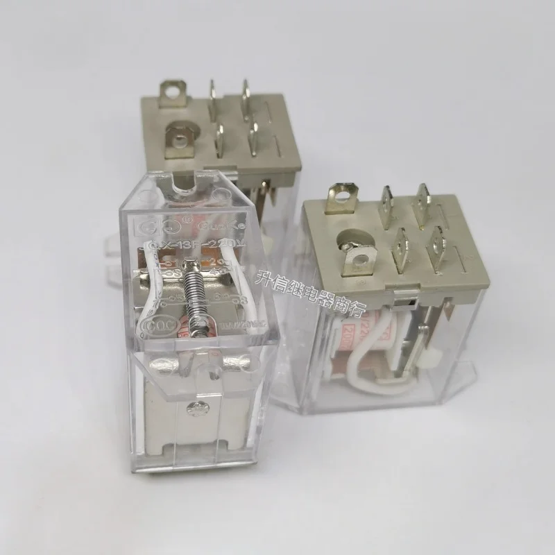 （Brand New Original）1pcs/lot 100% original genuine relay:JQX-13F-220V 6pins AC220V Disinfection cabinet microwave oven relay