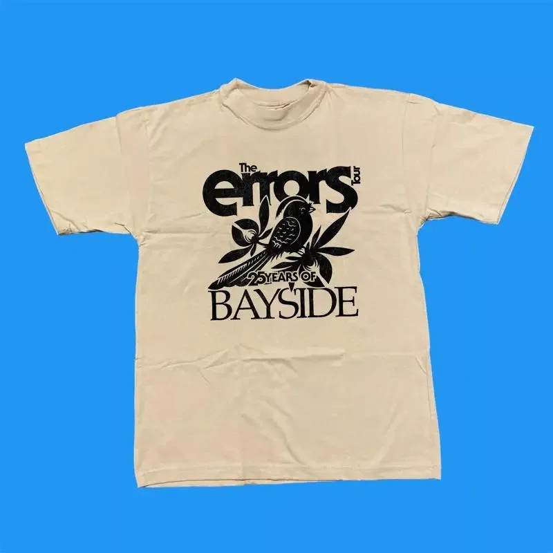 The Errors Tour 25 Years Of Bayside Band T Shirt Full Size S 5Xl Tt633