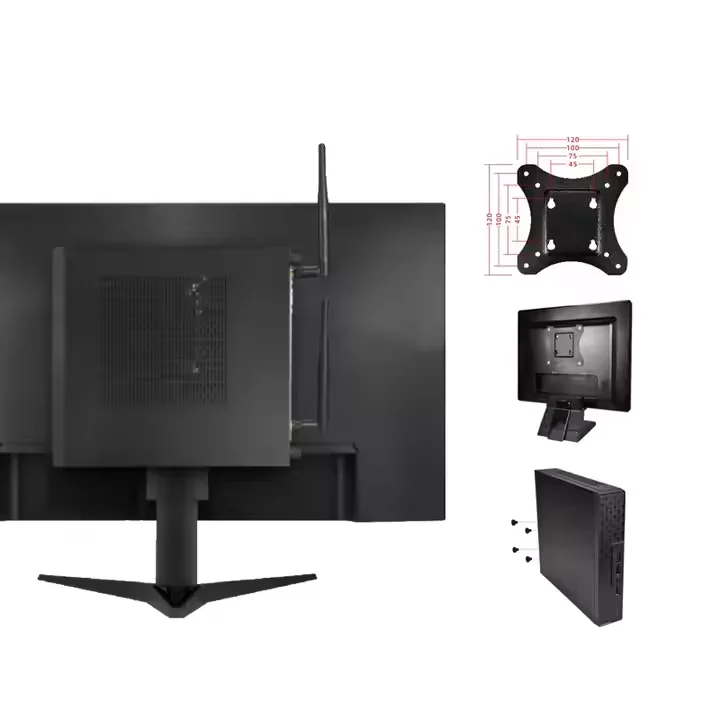 سعر المصنع كمبيوتر مكتبي صغير 12th I5-12400H مع RS232COM كمبيوتر تعليم التحكم الصناعي المدمج #4