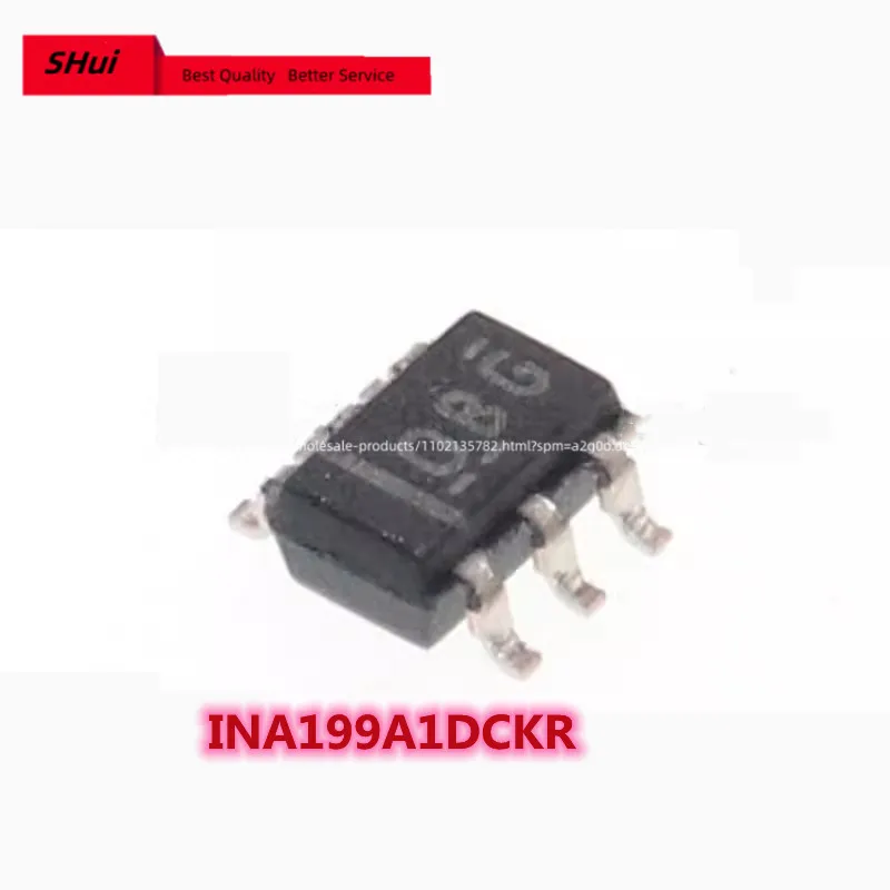 

50PCS Original authentic patch INA199A1DCKR SC-70-6 Voltage output current shunt monitor chip