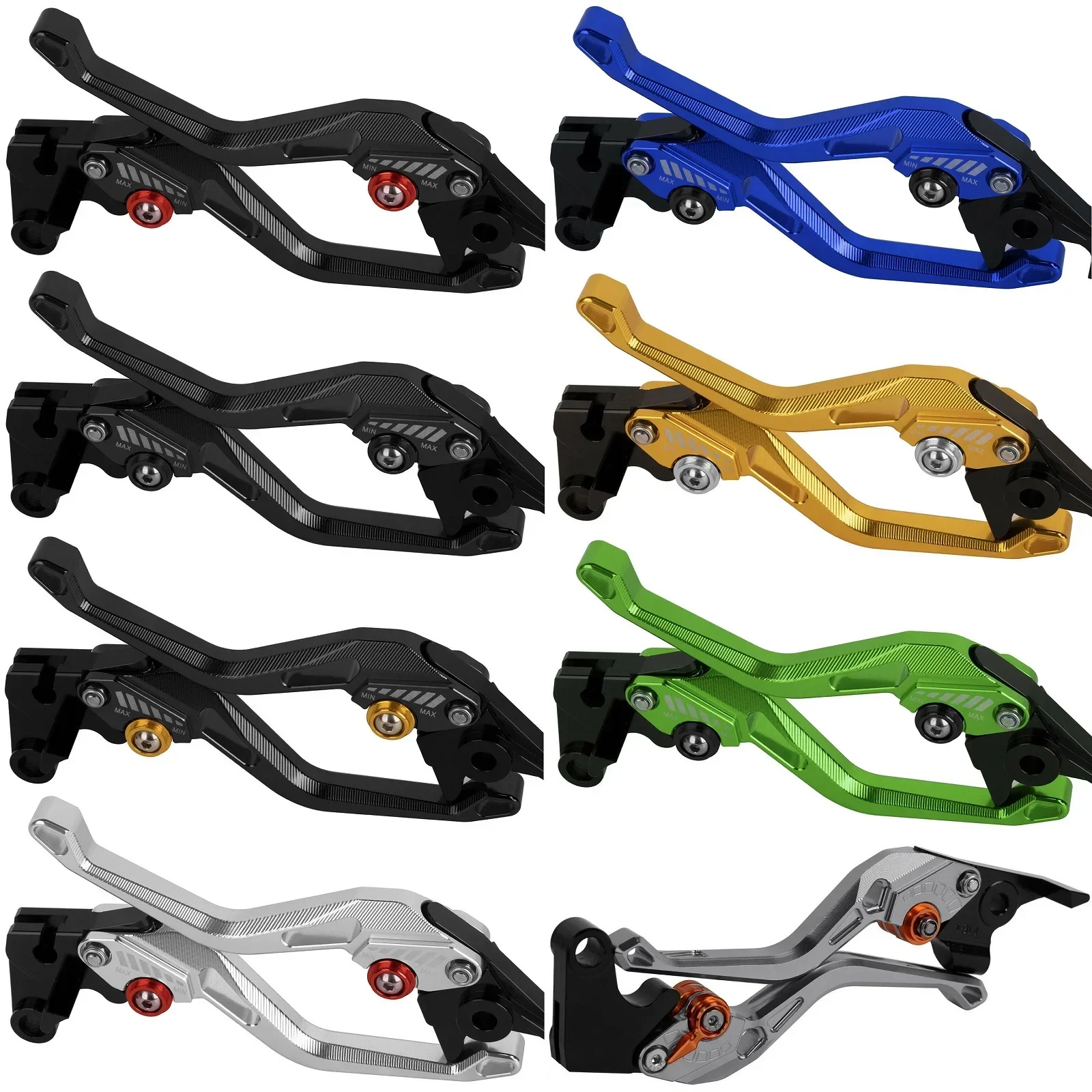 148mm 5D Radium Motor Brake Clutch Levers For Kawasaki ZX-6, ZZR600, GPZ500S/EX500R NINJA, ZR750 ZEPHYR, ZX9R, ER-5 ZXR400 view 3