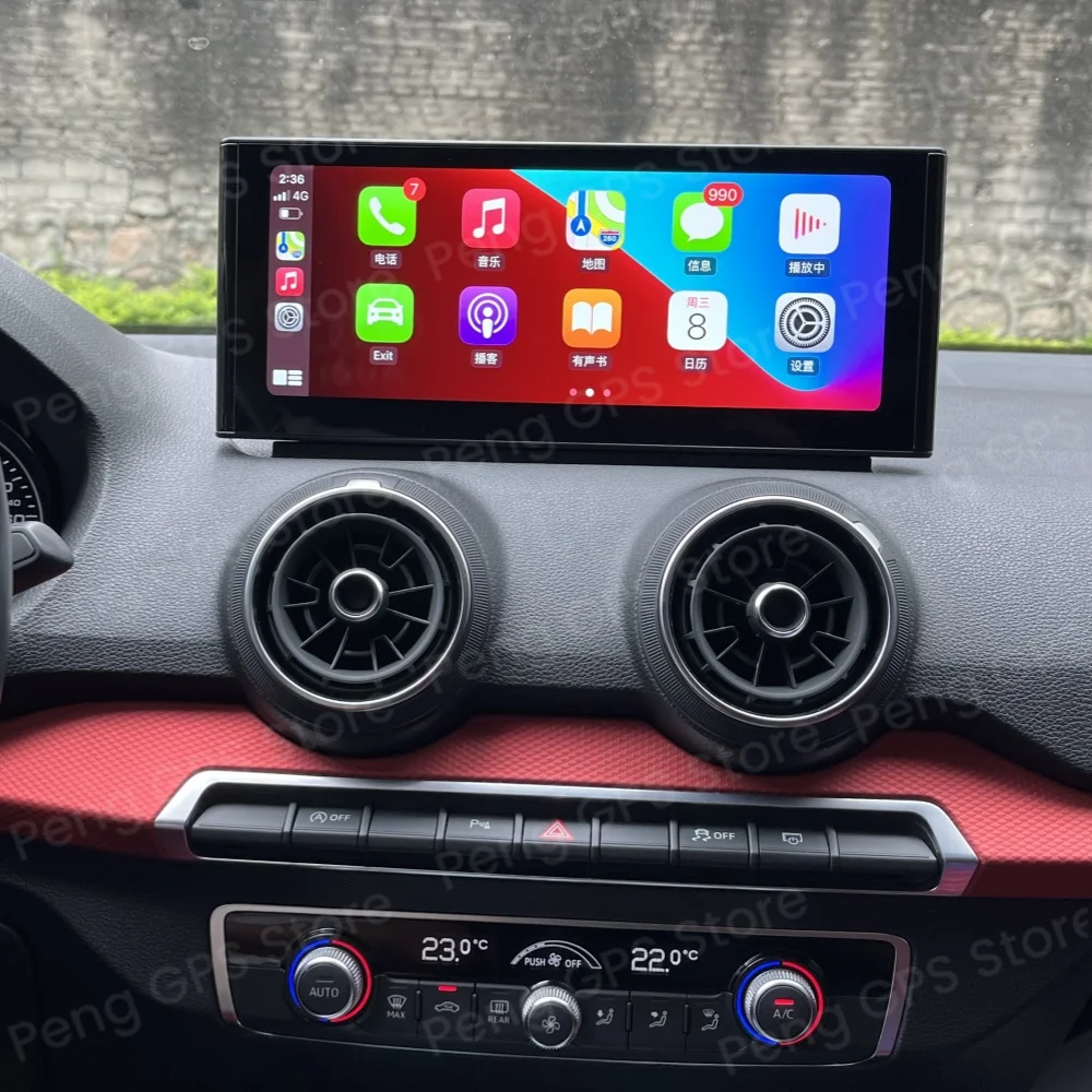 Qualcomm 10.25" 8G+128G Android 13 Carplay For Audi A1 2012-2018 Car Radio Multimedia Player Auto Headunit MTK BT Nivi GPS DSP view 6