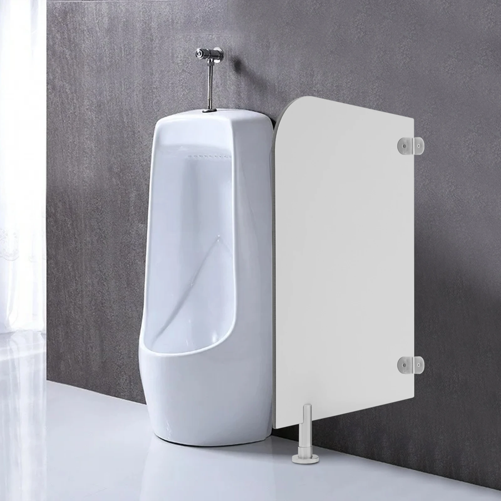 

Durable High‑Privacy Bathroom Partition, Pearl‑Cotton Protected Packaging Ideal For Hotel Cinema Restaurant Restroom Decoration