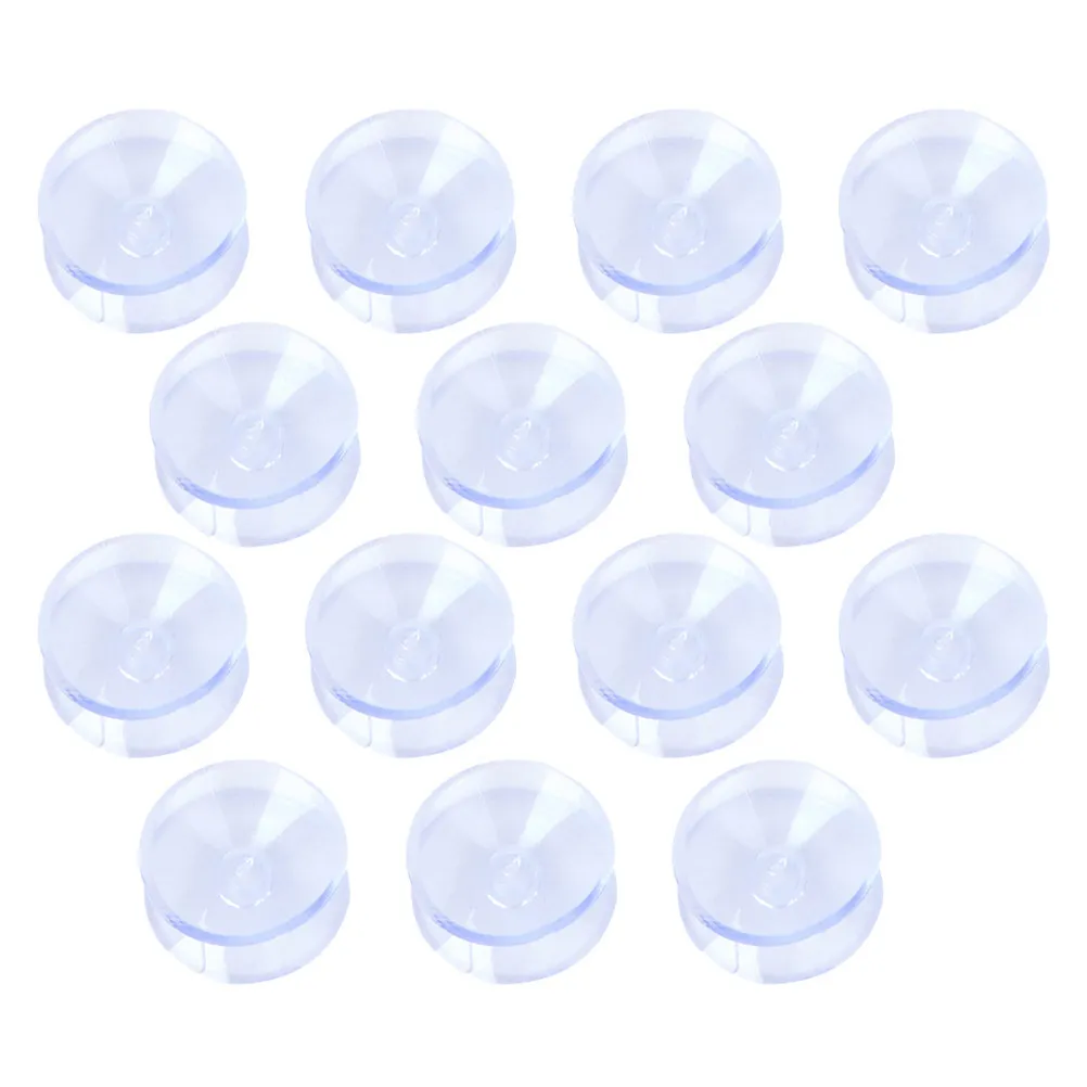 16Pcs Transparent Non Slip Furniture Pads for Glass Table Tops Clear Table Top Spacer Bumper Pad Reusable Easy Clean Safety