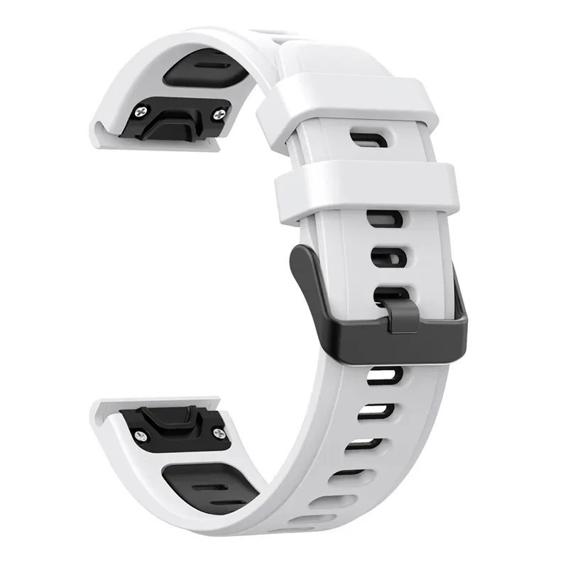 Cinturino in silicone per Garmin Fenix 6X 6 Pro Orologio a sgancio rapido Cinturino da polso facile da montare per Fenix5 5S Plus 3HR fenix6