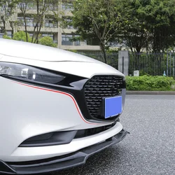 For MAZDA 3 2019-2022 modified parts blasting change appearance in the net bright strip side decoration high quality