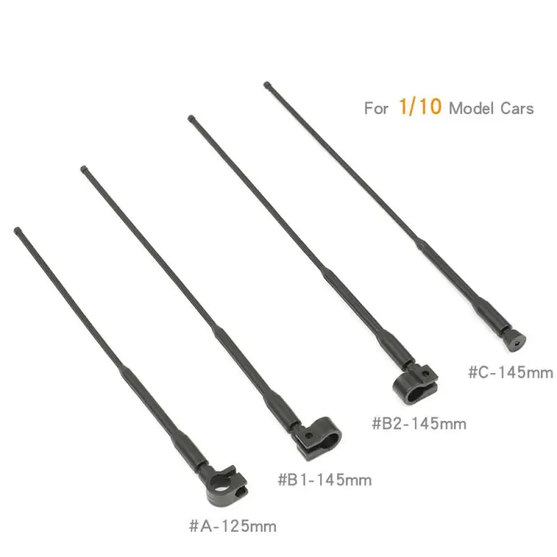 Poste de señal de decoración aérea de antena simulada para 1/12 1/18 1/10 1/8 RC Car Crawler TRX4m MN168 MN-222 MN82 Mn99s UDR