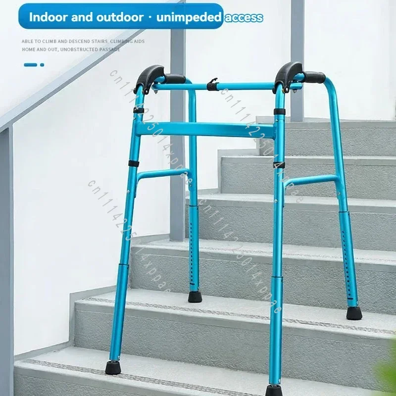 Down Stairs Anti-fall Crutches Foot Injury Walker Stroke And Stair Climbing Walker for Elderly Rehabilitation Walking Special Up