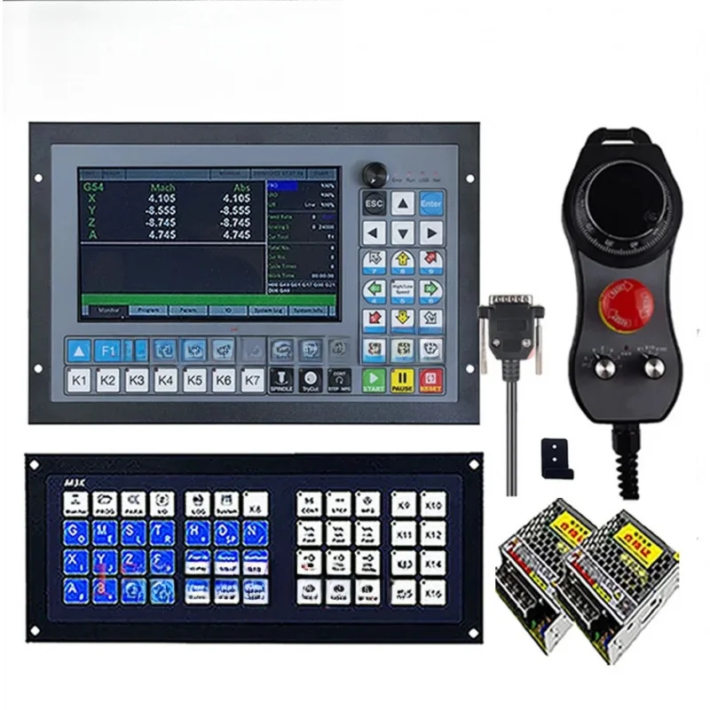 

The 3/4/5 axis of the new DDCS-EXPERT/M350 CNC offline controller is used for CNC machining and engraving M3K extended keyboard