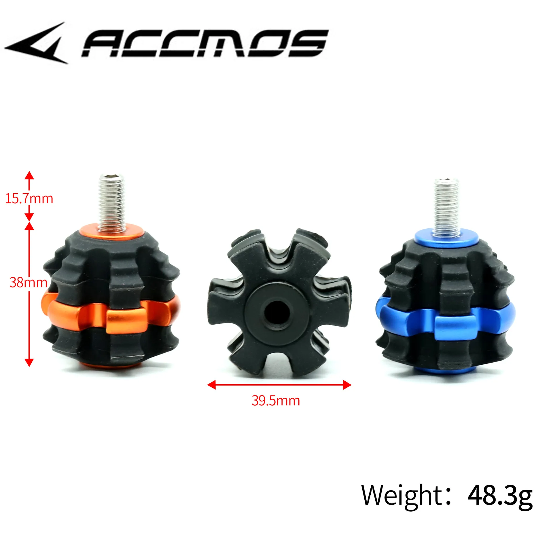 

TOPOINT Archery Stabilizer Ball 1.5inch Stackable Shock Aborber Vibration Damper Balance Bar Connectable install Accessories