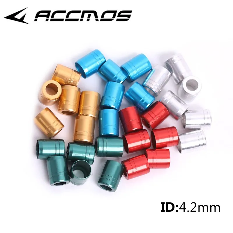 Explosion-Proof Ring for Arrow Shaft, Rear-end Ring,Bow Accessories, ID 4.2mm, OD 5.5mm, 5.8mm, 6mm, 50Pcs