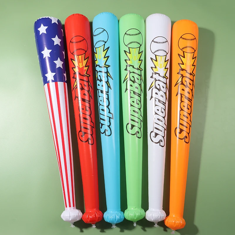 

1pc 80-85cm American Flag Inflatable Balloon Stick PVC Inflatable Baseball Bat Kids Birthday Gifts Toys Independence Day Decorat