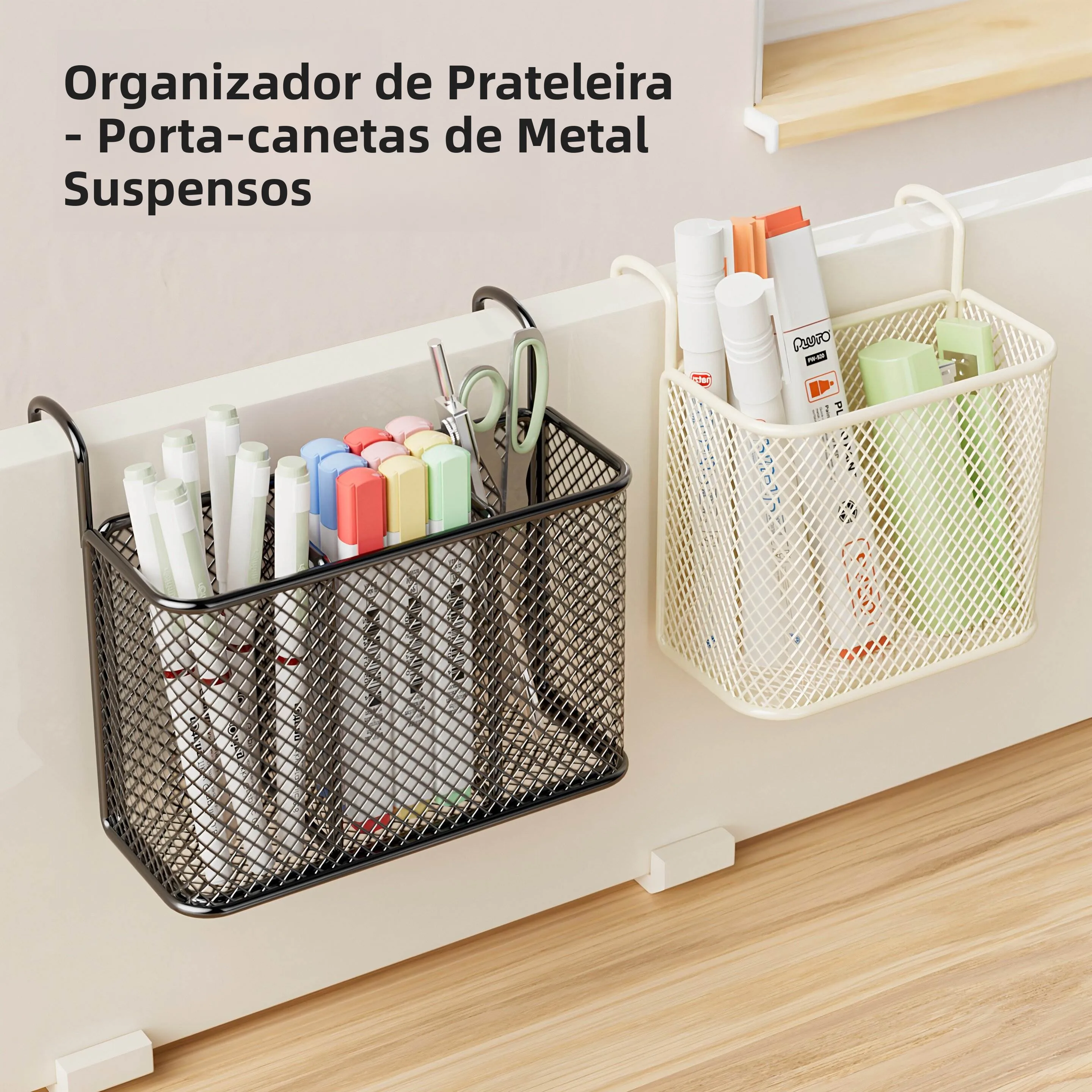 office-desk-partition-hanging-basket-storage-box-stationery-organizer-dormitory-bedside-storage-container-office-supplies