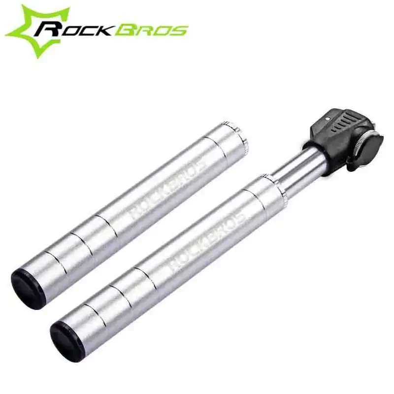 ROCKBROS Road Bicycle Pump Mini Portable Light Aluminum Alloy Bike Air Pump 16 cm 2 Styles Mountain Bike Cycling Accessories
