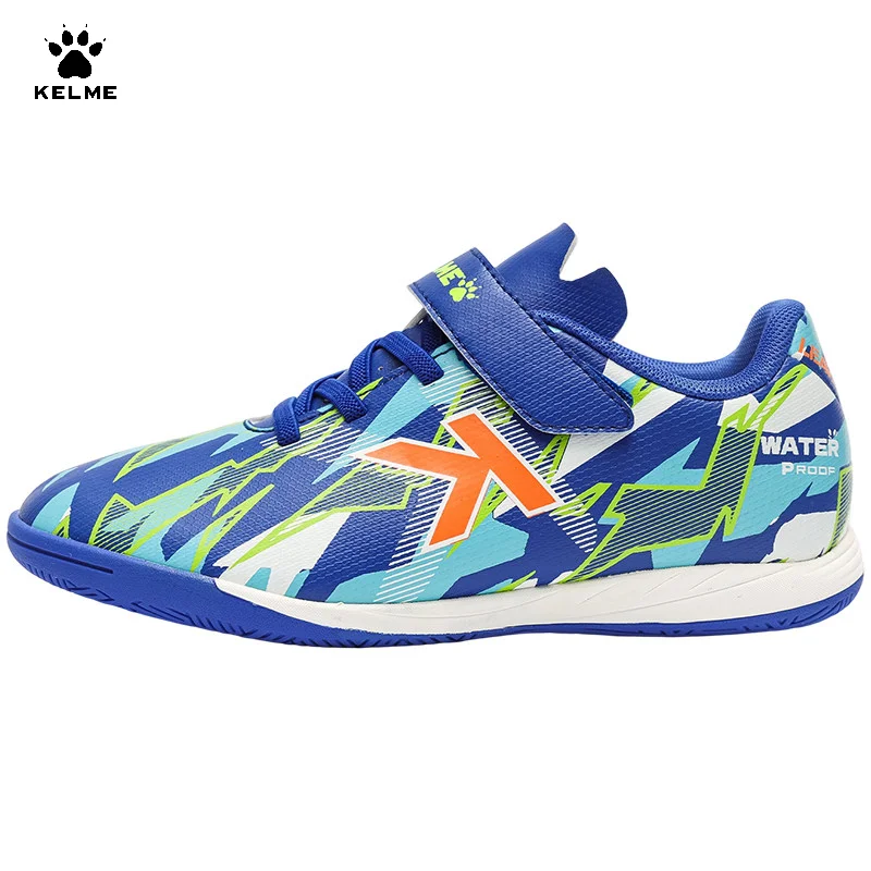 

Детские футбольные кроссовки Kelme с противоскользящей подошвой для игры в мини-футбол в помещении, для ежедневных тренировок в начальной школе, для женщин