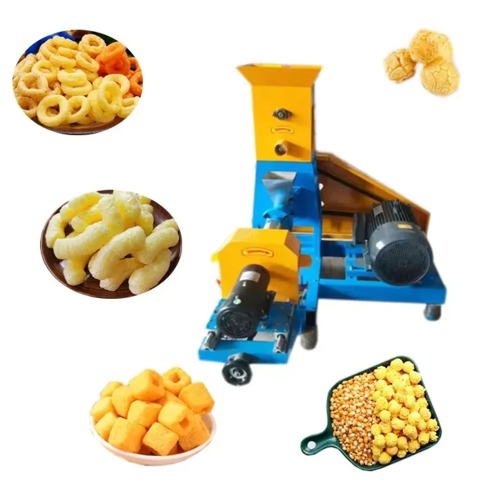 New Mini Corn Puff Extruder Rice Corn Machine Puff Corn Snack Maker Small Corn Snack Extruder