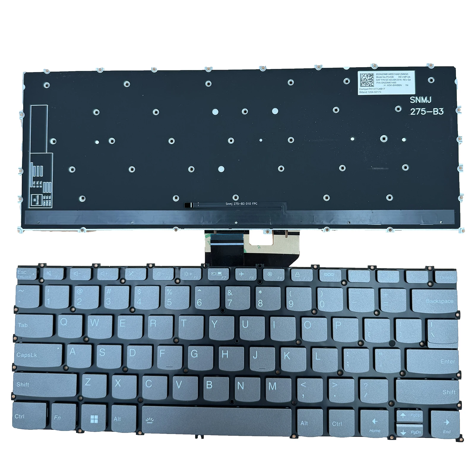 

New Original laptop keyboard for Lenovo Xiaoxin Pro 14 irh8 arp8 aph8 yoga slim 7 Pro 14irh8