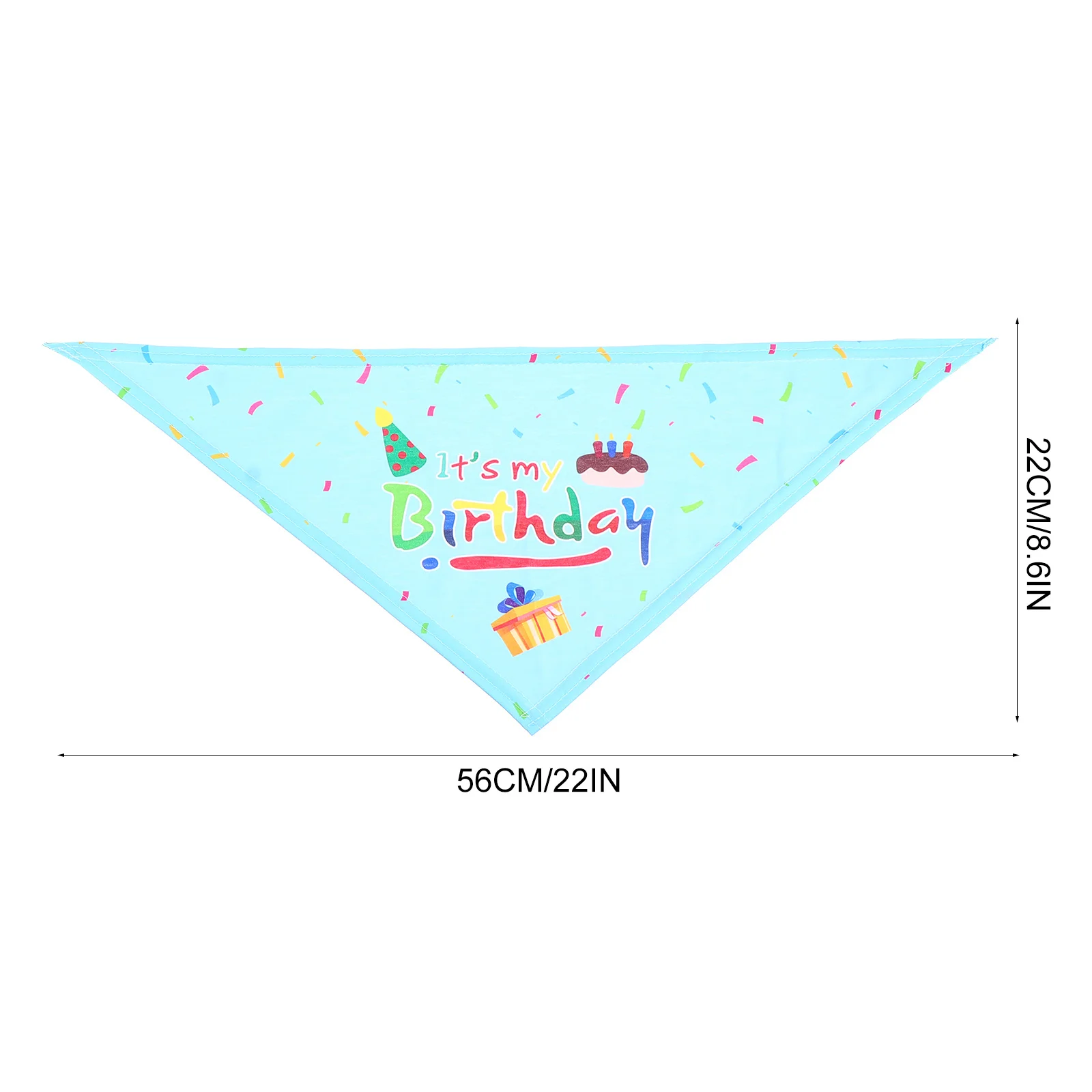 

Cute Pet Birthday Hat Scarf Set Bright Color Dog Party Favor Photo Event Gift Giving Supplies Pet Birthday Hat
