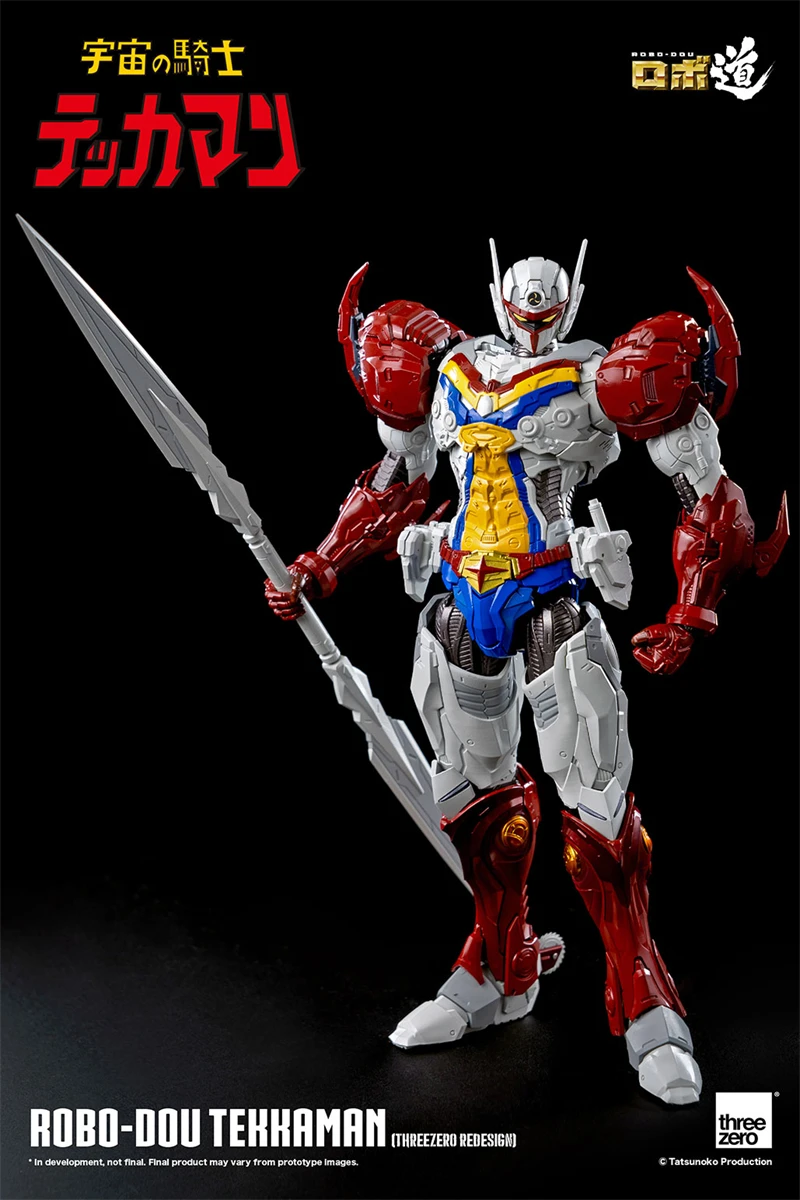 【In Stock】3A Threezero Robo-Dou Tekkaman Threezero Redesign Action Model Collectible Figure Toys